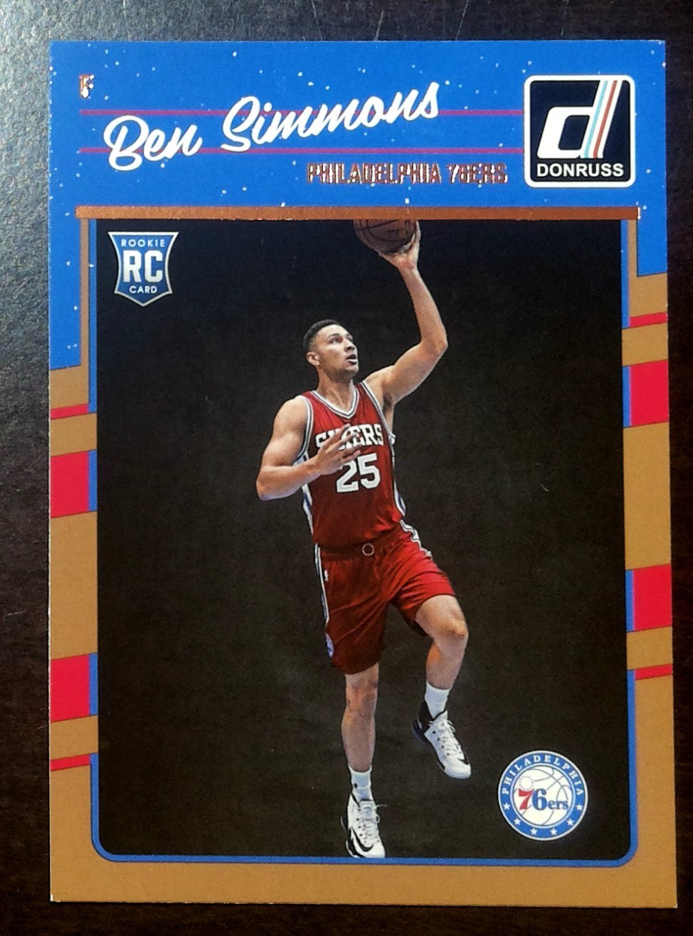 2016-17 Donruss Ben Simmons Rookie RC #151 76ers