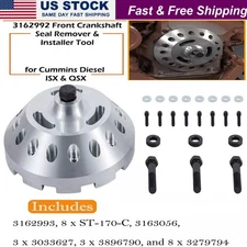 3162992 Front Crankshaft Seal Remover & Installer Tool Fit For Cummins ISX & QSX