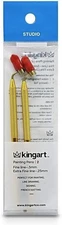 KINGART Fine Line Painting Pen Set of 2 Sizes Gold 