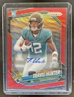 2025 Panini Prizm Travis Hunter Auto Autograph RC Red Wave #/149 Jaguars Rookie