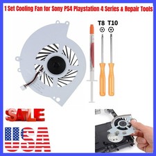 For PS4 Internal Cooling Fan Replacement CUH-12XX CUH-1200 1215A Series w/tools