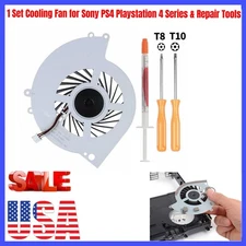 For PS4 Internal Cooling Fan Replacement CUH-12XX CUH-1200 1215A Series w/tools