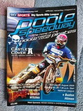 Poole Pirates v Ipswich 19/08/ 2009 + Bournemouth v Buxton p speedway Blank