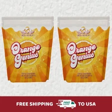 X2 Vida Divina Orange Genius - Dietary Supplement - 60 Sachets - Free Ship Us