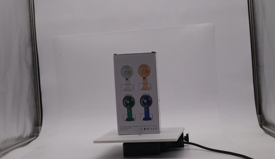 USB Handy HUMIDIFIER FAN with Water Mist 白色 — 第 3/4 张图片