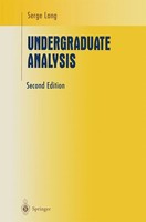 Undergraduate Analysis Serge Lang Taschenbuch Xv Englisch 2010 Springer