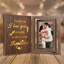 Light up I Love You Gifts for Her and Him – Sentimental I Love You Glowing Pictu