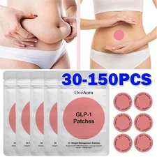 GLP-1 Patches - Weight Loss Slimming Weight Management - 30-150 Count Patches US
