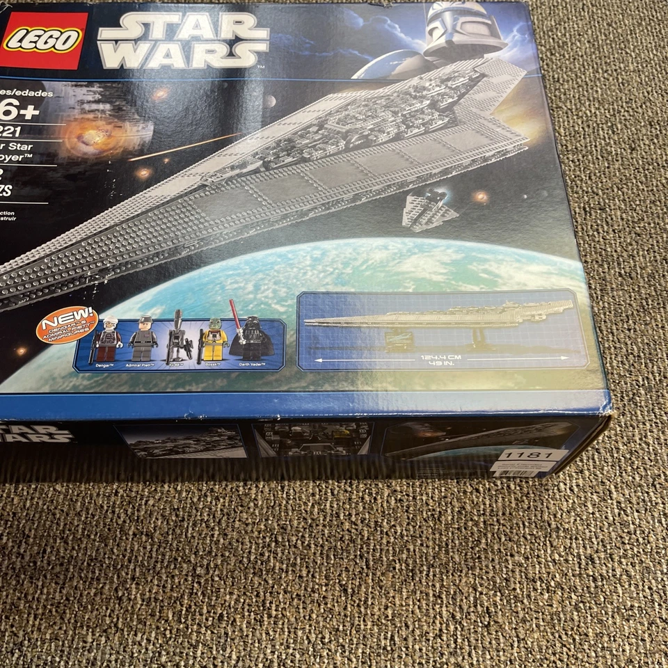 LEGO Star Wars UCS 10221 Super Star Destroyer Complete Instructions MiniFigs - Image 2 of 4