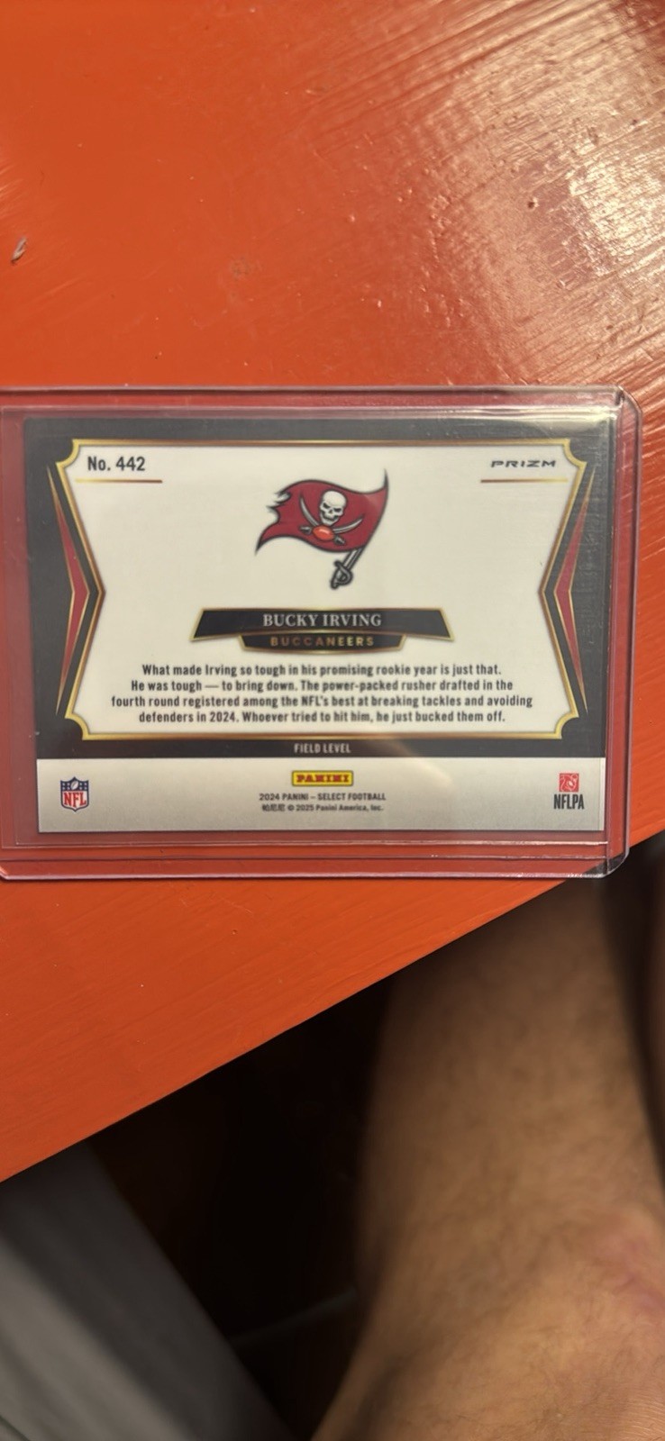 2024 Select Prizm Silver #442 Bucky Irving RC Rookie BUCCANEERS