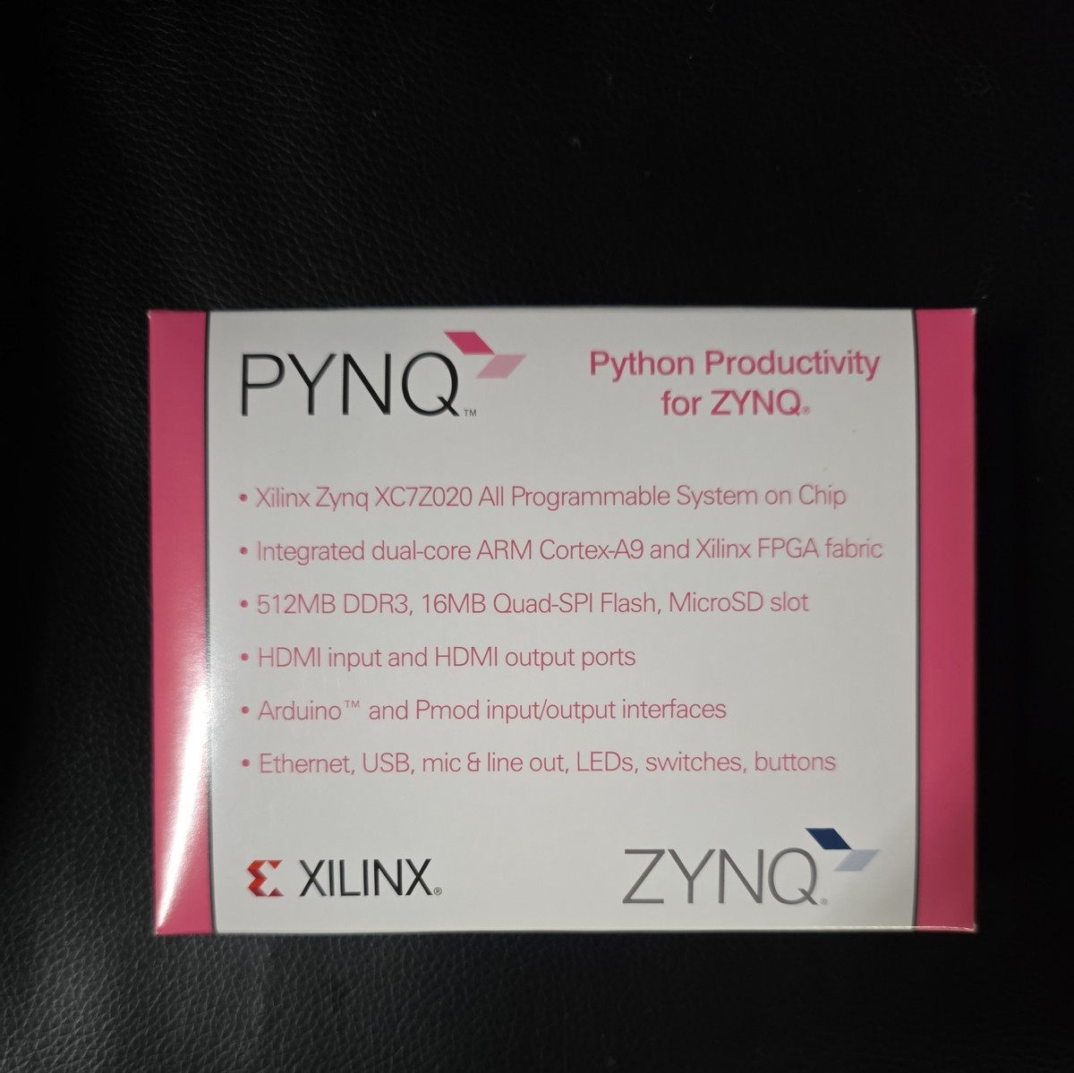 Digilent PYNQ-Z1 Dev Board | Xilinx Zynq-7000 FPGA Python IoT AI