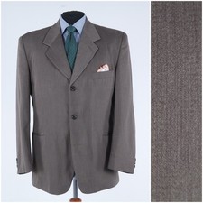 Mens Brown Blazer 44S UK Size DOUGLAS Sport Coat Jacket