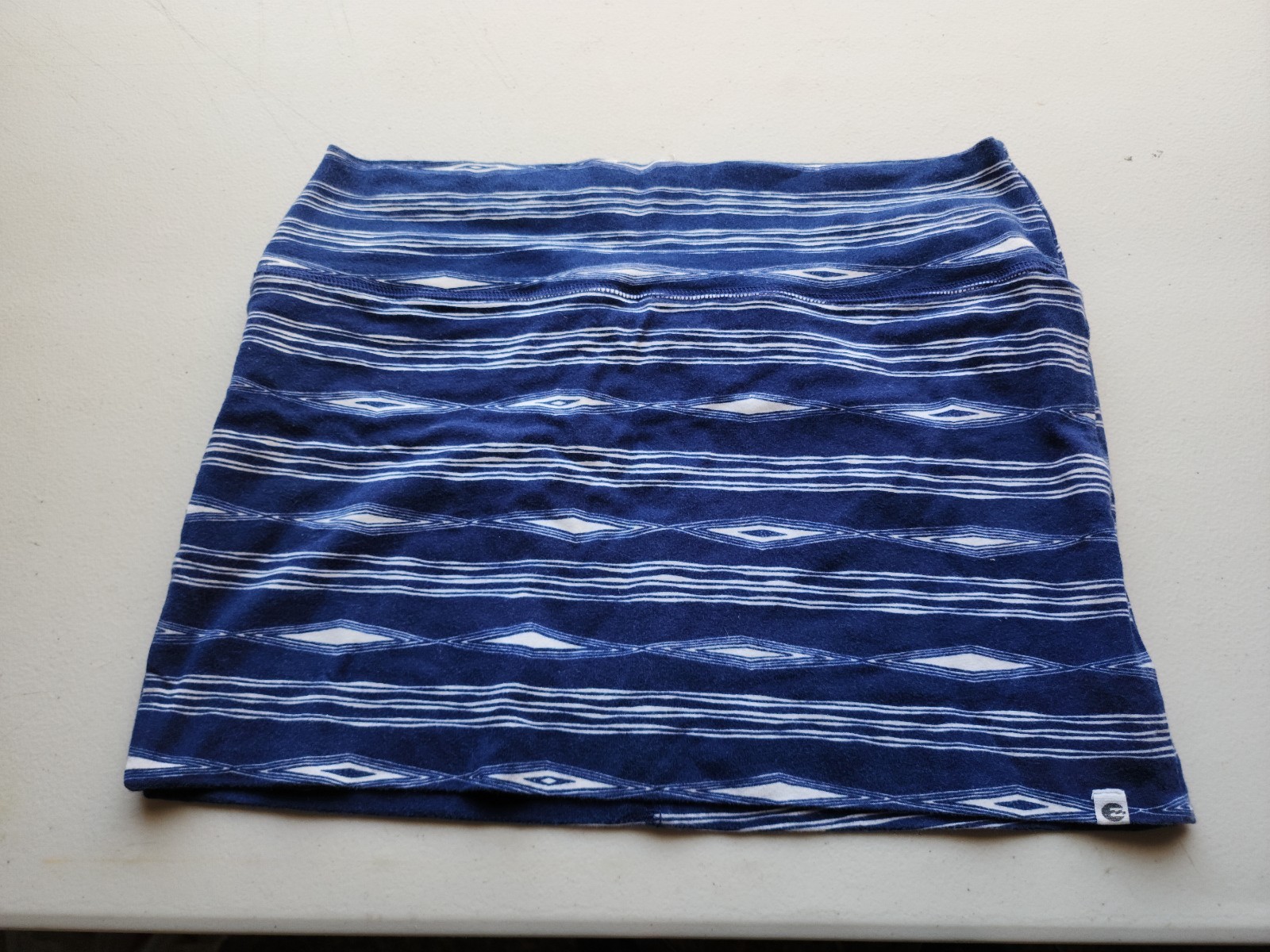 Y2K Billabong Womens Size S Small Pull On Surfer Girl Mini Fitted Skirt Blue