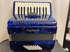 Stephanelli 48 Bass Accordion with Deluxe Gig bag - Buy DIRECT