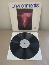 Environments Disc 4 Vinyl Media G+/Sleeve G SD 66004 Thunderstorm Rain