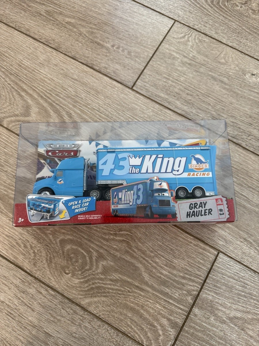 Disney Pixar Cars King Gray Hauler Semi Trailer Dinoco | eBay
