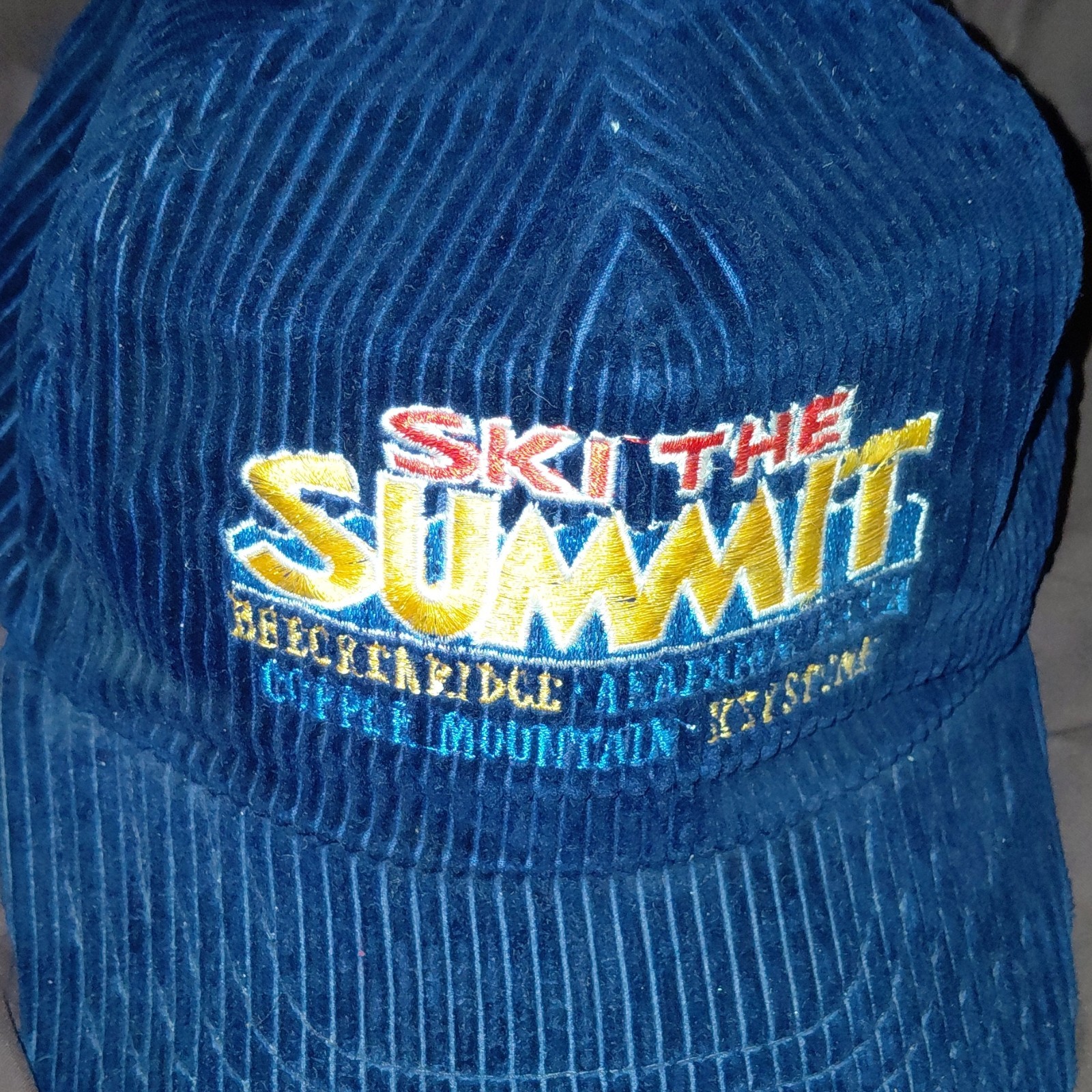 Eagle Men's Blue Solid Ski Baseball Cap - image 1