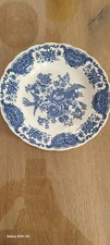 Ridgway Windsor Assiette céramique bleu et blanc Staffordshire England