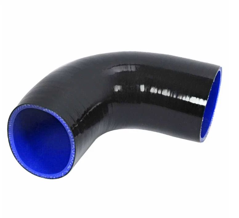 12 PCS Universal Aluminum 3 Inch Intercooler Piping Kit & T-Bolt Clamps Coupler - Image 4 of 4