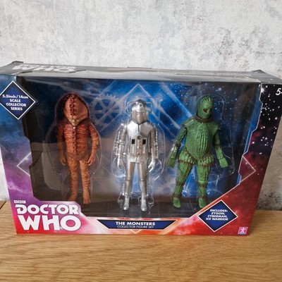 Doctor Who The Monsters Collector Figur Set Zygon Cyberman Ice Warrior Neu in OVP