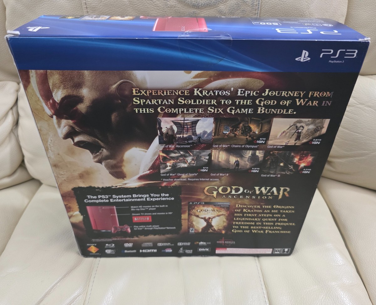 Sony PlayStation 3 500GB Home Console Pack with God of War