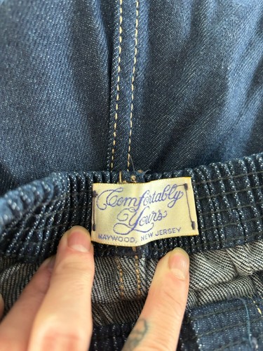 Vintage Handmade Jeans Made In The USA Comfortably Yours - Picture 7 of 9