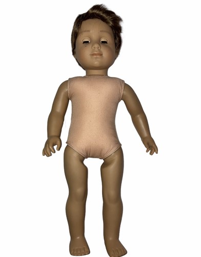 American Girl Doll Logan Everett Toy Retired Brunette Nude 1st Boy Pleasant Co - Picture 3 of 12