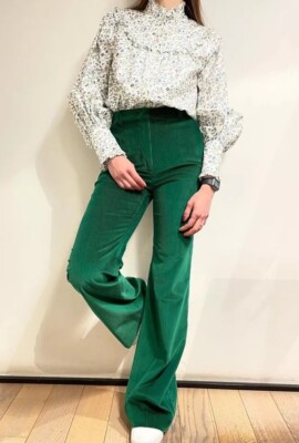 NWOT Weekend Max Mara Label-cut Sophia Ruffled Floral Shirt Size