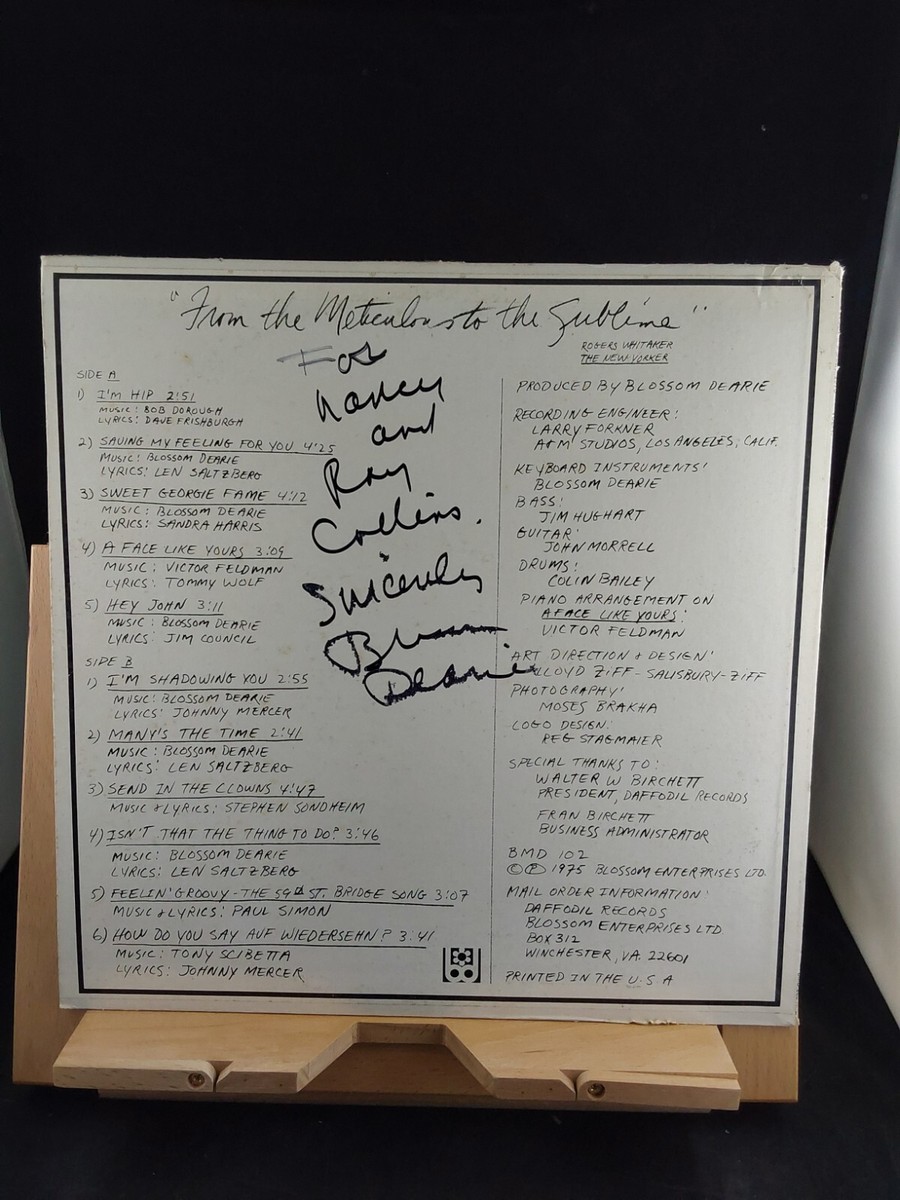 Blossom Dearie 1975 - Daffodil Records - 1975 - Lp - BMD 102