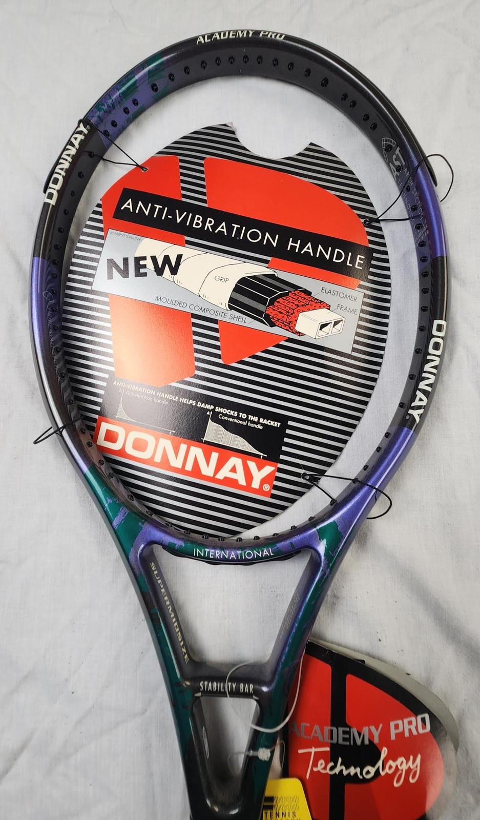 Donnay Academy Pro International Tennis Racket (11063) - 4 3/8 in ...
