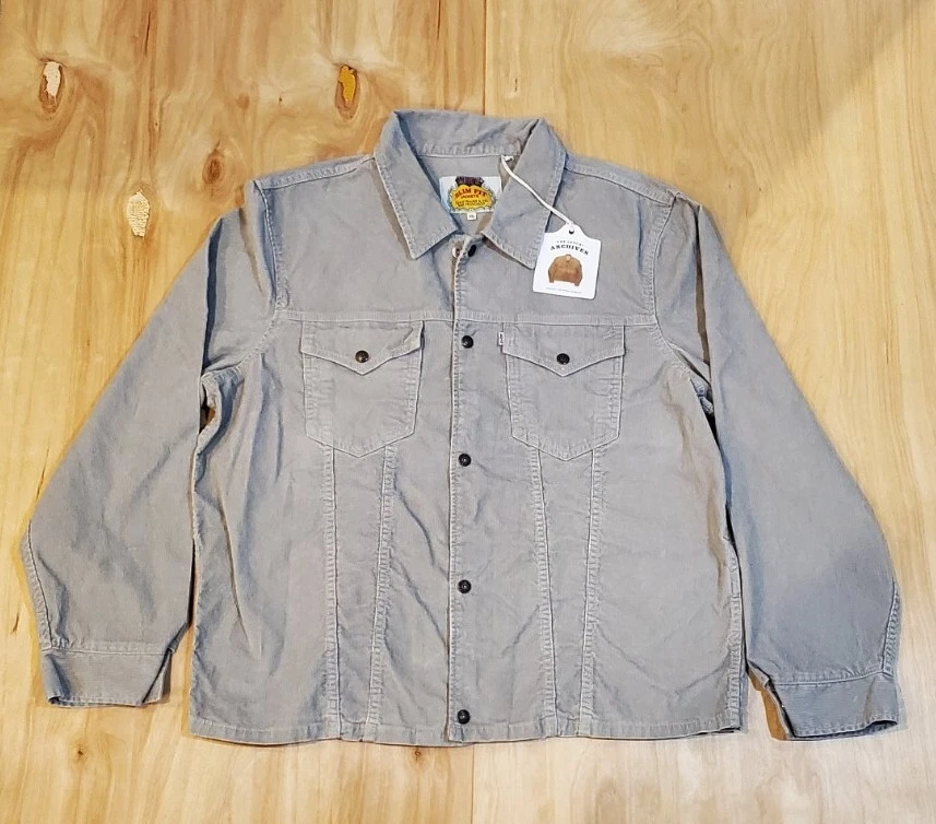 Levi's grey top corduroy jacket