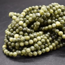 Jade  Round Beads - 8mm - 14" Strand, for Jewellery Making