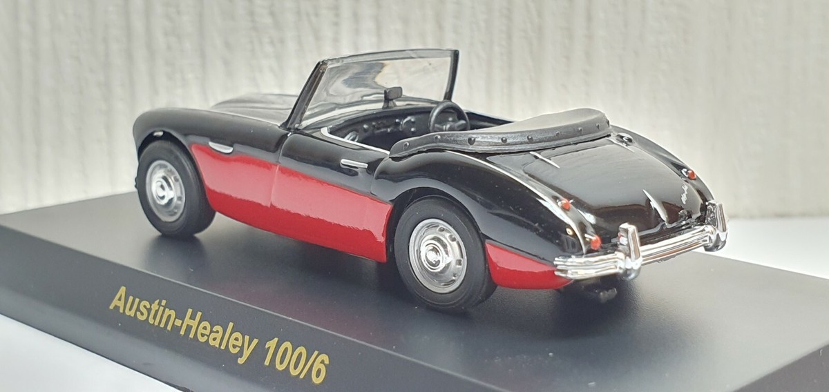 1/64 Kyosho AUSTIN HEALEY 100/6 RED/BLACK diecast car model | eBay