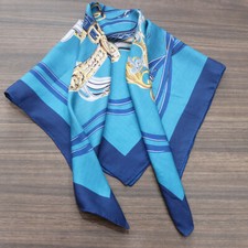 Pure Twill Silk Wrap Scarf Stole  18 Momme  Saddle Print Double Face Shawl 35"