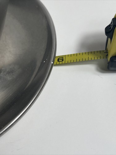 Vintage MCM Scandinavian Denmark Stainless Steel Bowl 6”x3.25” Mid Century - Picture 2 of 8