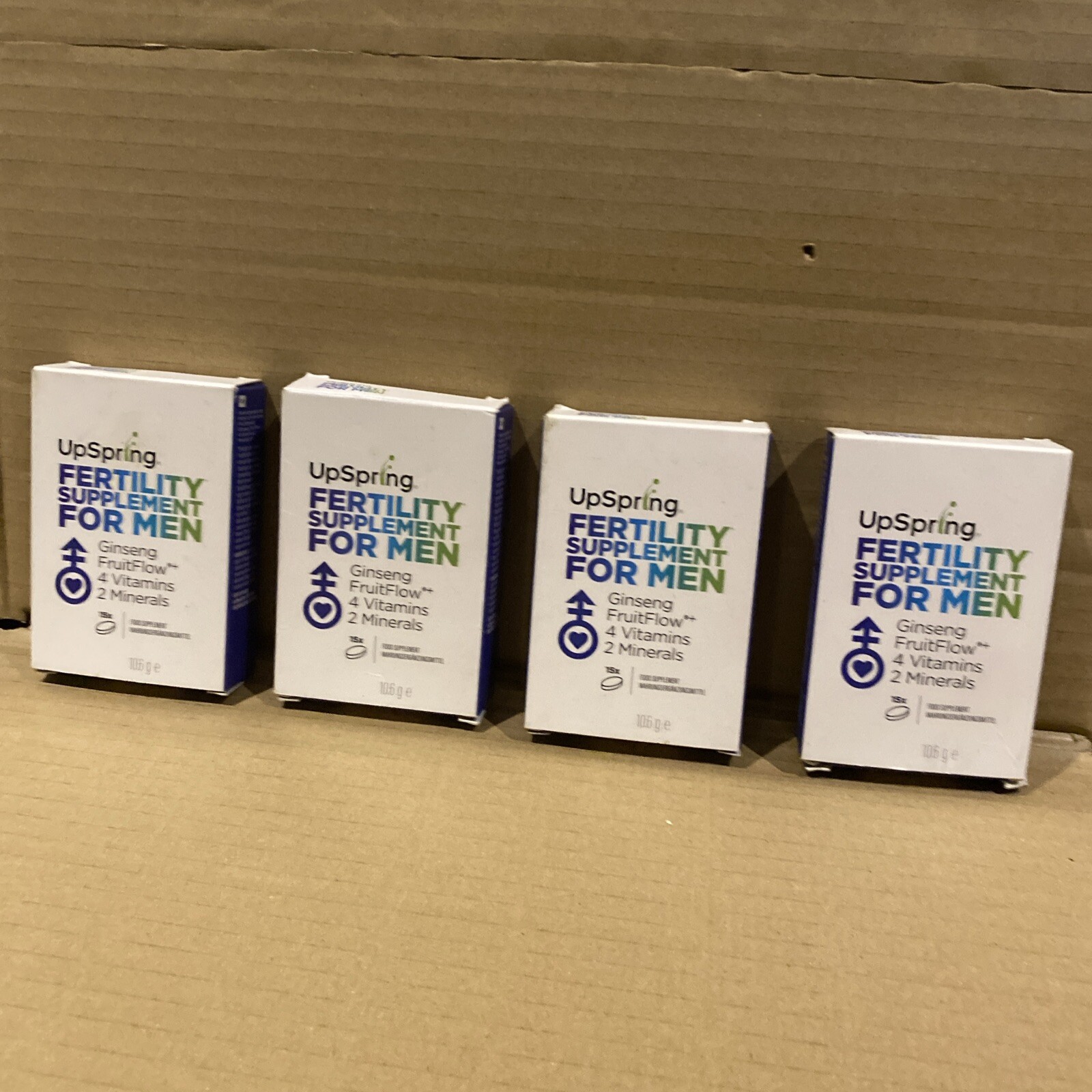 X4 box Male Fertility Supplement Sperm Development Babystart  upspring ginseng