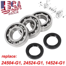 Crankshaft Bearing & Seal Kit For 1980-1993 EZGO 2PG 3PG Golf Car Cart 2 Stroke