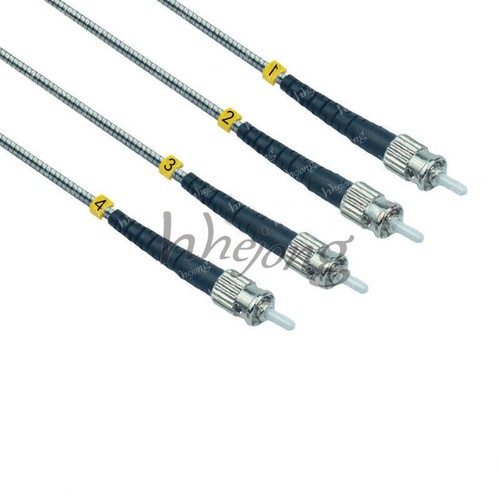 50 m Feld Außen LWL Patchkabel ST-ST 4 Litzen 9/125 Singlemode - Bild 6 von 9