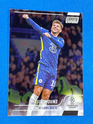 Mason Mount 2021-22 Topps Stadium Club Chrome UEFA Champions