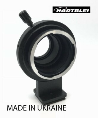 Hartblei  Adapter Pentacon 6 Six Lens to Canon EOS M Camera w/ Tripod 360 Rotate