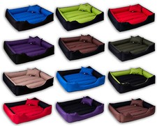 LUXUS Hundekissen Hundesofa Hundebett Hundekorb Schlafplatz NEU