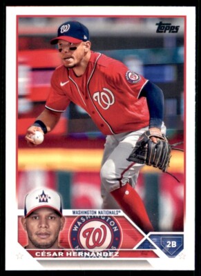 2023 Topps Baseball #244 Cesar Hernandez