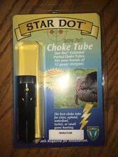 (1)STAR DOT EXTENDED PORTED INVECTOR EXTRA FULL 12 GA. CHOKE TUBE=NOT FOR STEEL