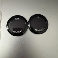 2x Genuine CP Company Replacement Badge / Lens Black (Free Same Day Postage) 🚚