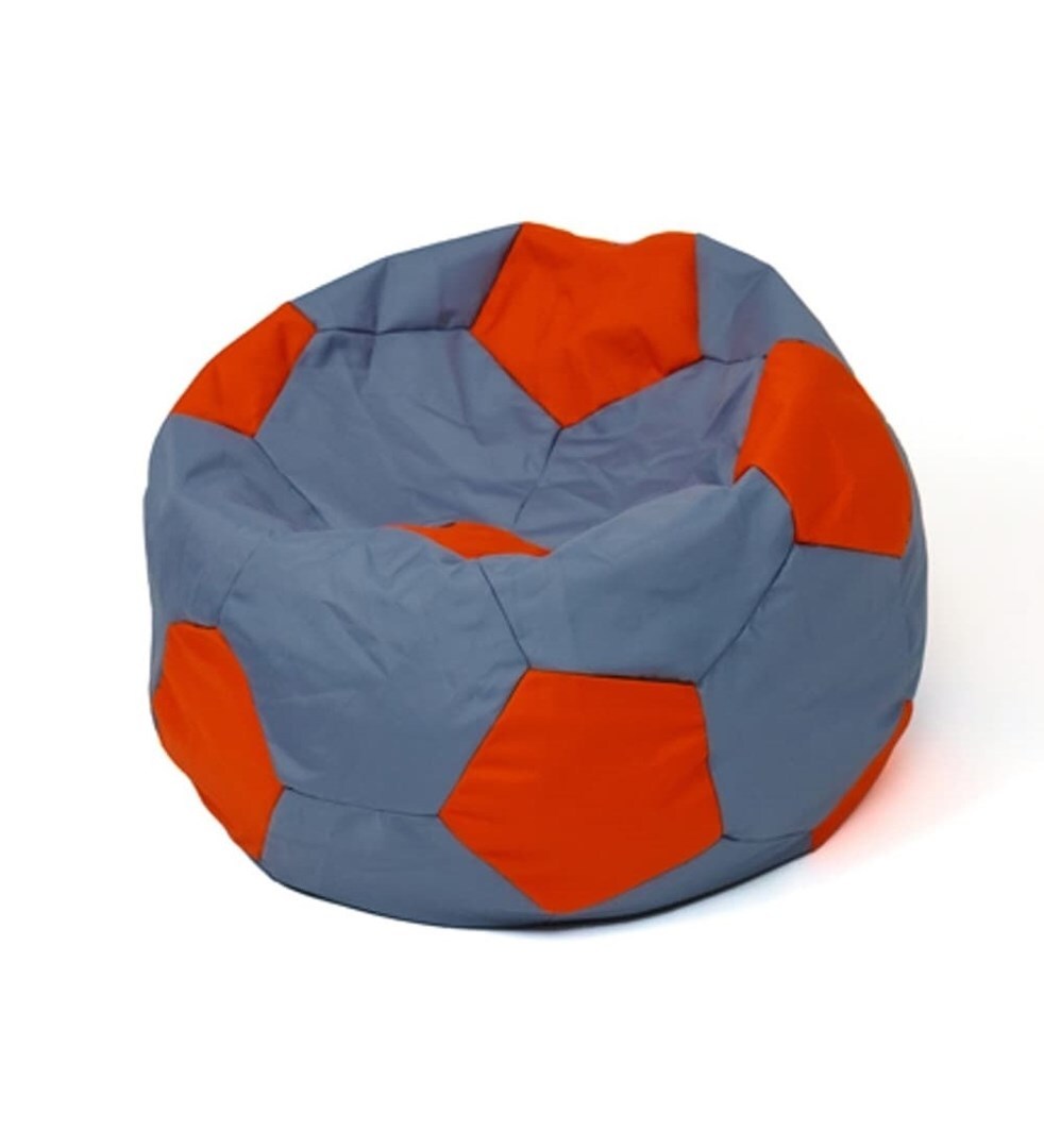 5905359294832 Надувной мяч Sako Tasche pouffe grau-rot XL 120 см в подарок 20390₽