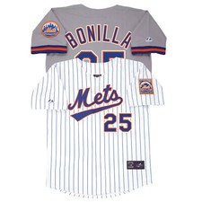 Bobby Bonilla 1993-1994 New York Mets Cooperstown Home Away Throwback Jersey