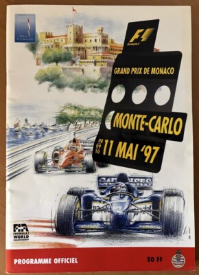 Programmheft Grand Prix de Monaco - Monte Carlo 8. bis 11. Mai1997