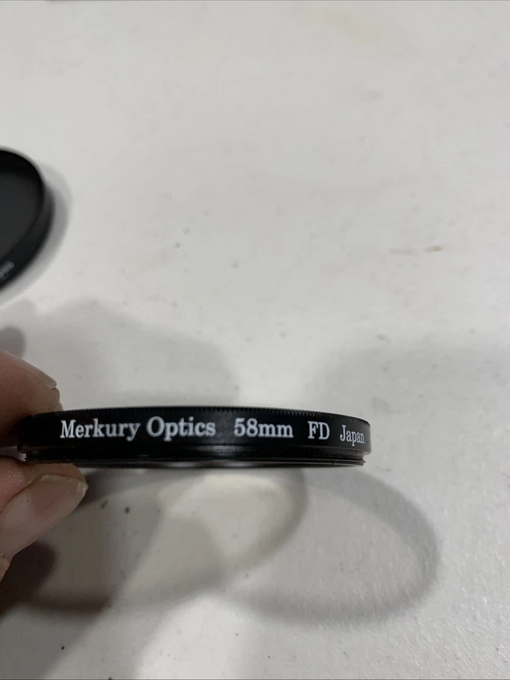 Japan Merkury Optics 58mm Camera Lens Set (FD & PL) W/ Case - Image 4 of 4