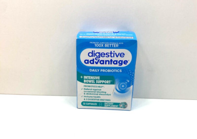 NEW Digestive Advantage Daily Probiotics + Intensive Bowel Supplement 12/2025