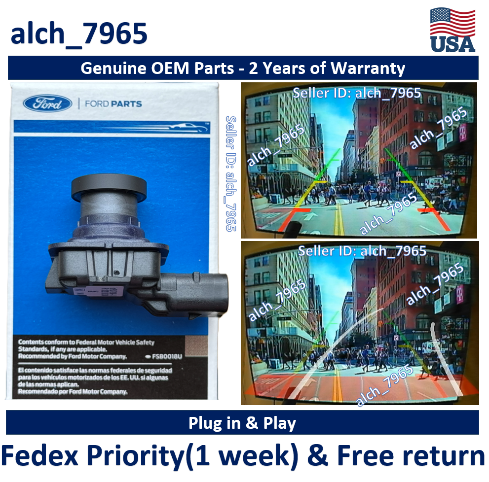 Phobia（フォービア） reverse side story 新品未開封 New OEM Genuine 2012 - 2013 Ford Focus Rear Reverse Camera BM5Z